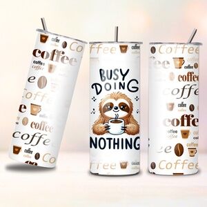 Slothy - 20oz Tumbler Stainless Steel Handmade with ❤️